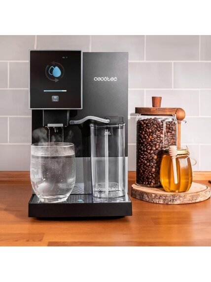 Cecotec Coffee Maker | Cremmaet Compactccino Connected | Pump pressure 19 bar | Built-in milk frother | Super-automatic | Black 6
