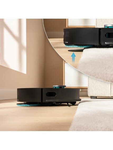 Cecotec Conga X70 | Robot Vacuum Cleaner | Operating time (max) 240 min | Wet&Dry | 5200 mAh | 15000 Pa | Black 3 Cecotec Conga X70 | Robot Vacuum Cleaner | Operating time (max) 240 min | Wet&Dry | 5200 mAh | 15000 Pa | Black 3
