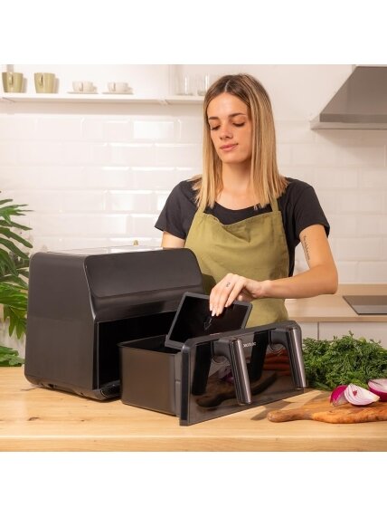 Cecotec Double hot air fryer | Cecofry Advance 9000 Window | Power 2200 W | Capacity 9 L | Black 4
