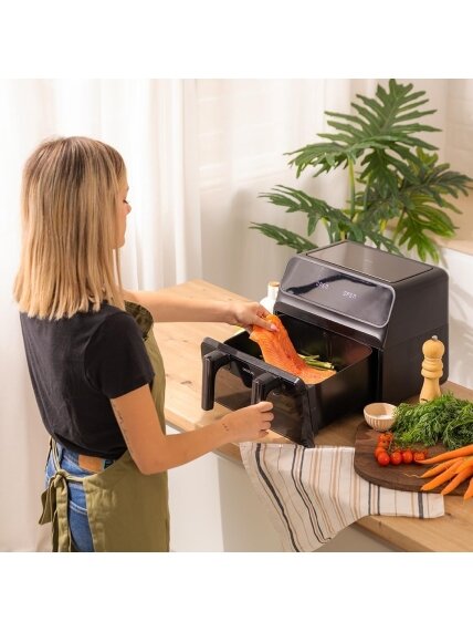 Cecotec Double hot air fryer | Cecofry Advance 9000 Window | Power 2200 W | Capacity 9 L | Black 5