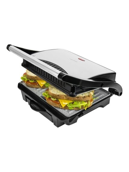 Cecotec Grill | Rock'nGrill 1000 | 1000 W | Electric Grill | Black/Stainless steel 1 Cecotec Grill | Rock'nGrill 1000 | 1000 W | Electric Grill | Black/Stainless steel 1