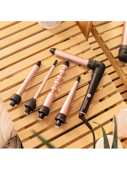 Cecotec Hair Curler | SurfCare MultiWaves Multi-head | Ceramic heating system | Temperature (min) 140 °C | Temperature (max) 200 °C | 46 W 3