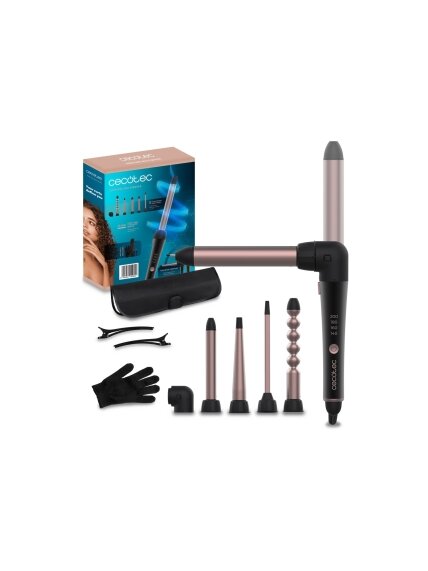 Cecotec Hair Curler | SurfCare MultiWaves Multi-head | Ceramic heating system | Temperature (min) 140 °C | Temperature (max) 200 °C | 46 W