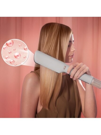 Cecotec Hair Straightener | Air Lisse Champagne | Ceramic heating system | Ionic function | Temperature (max) 230 °C | Temperature (min) 100 °C | Number of heating levels 3 | 1600 W | Champagne 2 Cecotec Hair Straightener | Air Lisse Champagne | Ceramic heating system | Ionic function | Temperature (max) 230 °C | Temperature (min) 100 °C | Number of heating levels 3 | 1600 W | Champagne 2