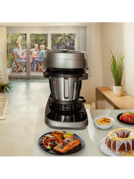 Cecotec Mambo CooKing Victory | Multifunctional Robot | 1700 W | Number of speeds 19 | Bowl capacity 4.5 L | Black/Grey 3
