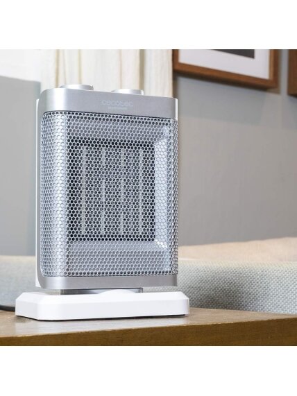 Cecotec | Ready Warm 6100 Ceramic Rotate | Ceramic Heater | 1500 W | Number of power levels 3 | Suitable for rooms up to 35-40 m³ | Suitable for rooms up to Up to 15 m² | White 3 Cecotec | Ready Warm 6100 Ceramic Rotate | Ceramic Heater | 1500 W | Number of power levels 3 | Suitable for rooms up to 35-40 m³ | Suitable for rooms up to Up to 15 m² | White 3