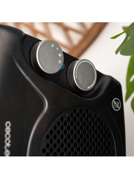 Cecotec ReadyWarm 2000 Max Dual Black | Fan heater | 2000 W | Number of power levels 3 | Suitable for rooms up to 20 m² | Black 4 Cecotec ReadyWarm 2000 Max Dual Black | Fan heater | 2000 W | Number of power levels 3 | Suitable for rooms up to 20 m² | Black 4