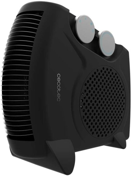 Cecotec ReadyWarm 2000 Max Dual Black | Fan heater | 2000 W | Number of power levels 3 | Suitable for rooms up to 20 m² | Black Cecotec ReadyWarm 2000 Max Dual Black | Fan heater | 2000 W | Number of power levels 3 | Suitable for rooms up to 20 m² | Black