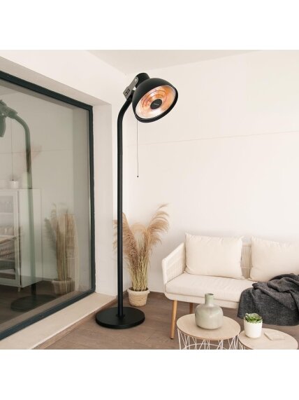 Cecotec ReadyWarm 21000 Carbon Focus | Infrared Heater | 2100 W | Number of power levels 3 | Suitable for rooms up to 20 m² | Black | IP24 2 Cecotec ReadyWarm 21000 Carbon Focus | Infrared Heater | 2100 W | Number of power levels 3 | Suitable for rooms up to 20 m² | Black | IP24 2