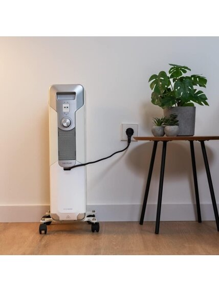 Cecotec ReadyWarm 7000 Space | Oil Radiator | 1500 W | Number of power levels 3 | Suitable for rooms up to 15 m² | White 4