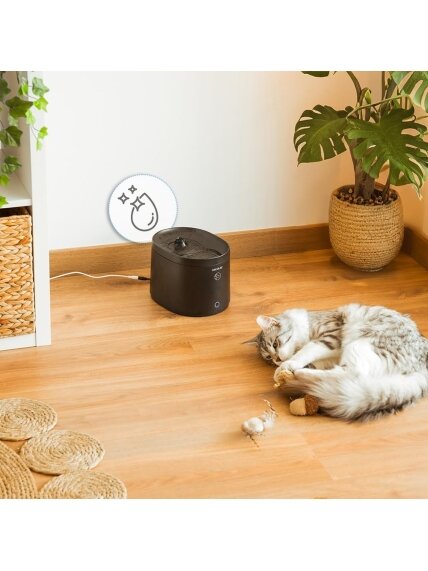 Cecotec Smart Pet Fountain | Pumba 2500 Refresh | Capacity 2.5 L | Black 3 Cecotec Smart Pet Fountain | Pumba 2500 Refresh | Capacity 2.5 L | Black 3
