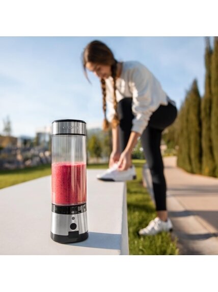 Cecotec Smoothie Blender | WanderlustMix USB | Portable | 126 W | Jar capacity 0.4 L | Ice crushing | Inox 2