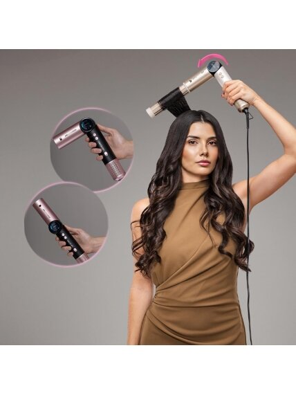 Cecotec Styling Brush | AirGlam 14in1 Flex Black | Ion conditioning | Barrel diameter 32 mm/35 mm | 1400 W | Black 6