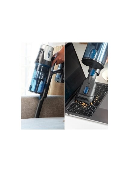 Cecotec Vacuum cleaner | Conga Rockstar P50 X-Treme | Corded operating | Handstick | 400 W | 33.6 V | Operating time (max) 60 min | Black/Blue 4 Cecotec Vacuum cleaner | Conga Rockstar P50 X-Treme | Corded operating | Handstick | 400 W | 33.6 V | Operating time (max) 60 min | Black/Blue 4