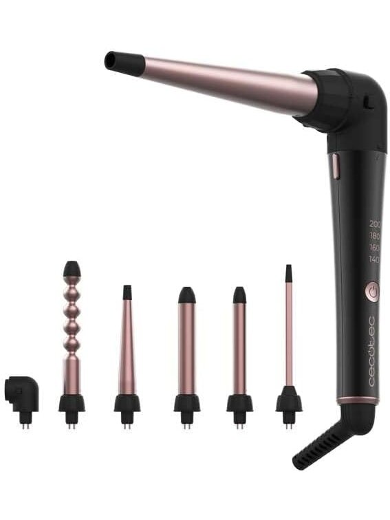 Cecotec Hair Curler | SurfCare MultiWaves Multi-head | Ceramic heating system | Temperature (min) 140 °C | Temperature (max) 200 °C | 46 W 2 Cecotec Hair Curler | SurfCare MultiWaves Multi-head | Ceramic heating system | Temperature (min) 140 °C | Temperature (max) 200 °C | 46 W 2