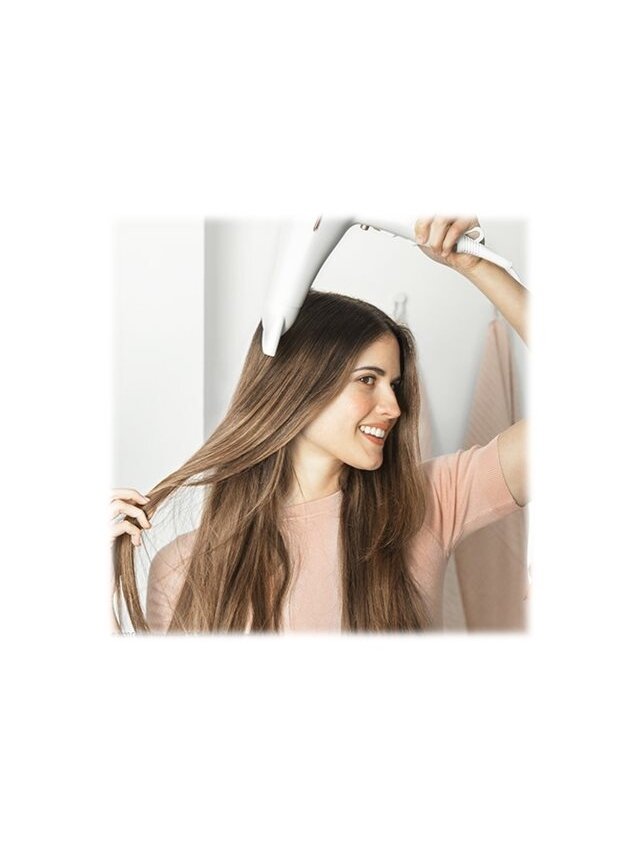 Cecotec Hair Dryer | IoniCare 5300 Maxi Aura | 2200 W | Number of temperature settings 3 | Ionic function | Diffuser nozzle | White 7 Cecotec Hair Dryer | IoniCare 5300 Maxi Aura | 2200 W | Number of temperature settings 3 | Ionic function | Diffuser nozzle | White 7