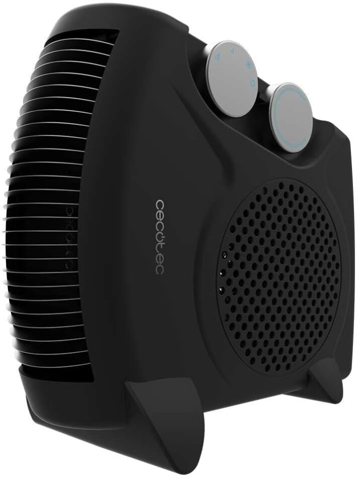 Cecotec ReadyWarm 2000 Max Dual Black | Fan heater | 2000 W | Number of power levels 3 | Suitable for rooms up to 20 m² | Black Cecotec ReadyWarm 2000 Max Dual Black | Fan heater | 2000 W | Number of power levels 3 | Suitable for rooms up to 20 m² | Black