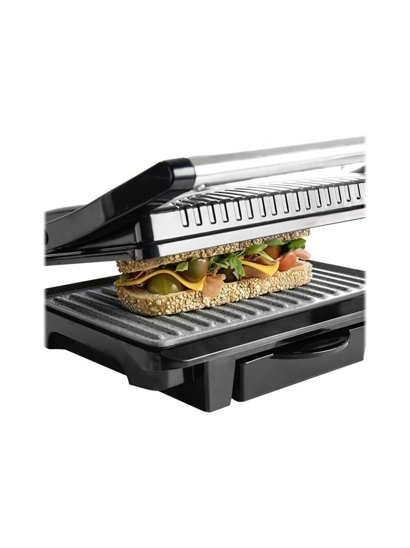 Cecotec Grill | Rock'nGrill 1000 | 1000 W | Electric Grill | Black/Stainless steel 2
