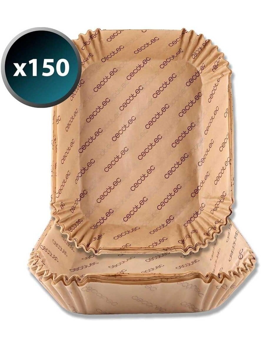 Cecotec Cecofry BigBucket Paper Pack Air fryer Accessories | A01_EU01_101751 | 150 | Dimensions (W x L) 31 x 27 x 6.5 cm Cecotec Cecofry BigBucket Paper Pack Air fryer Accessories | A01_EU01_101751 | 150 | Dimensions (W x L) 31 x 27 x 6.5 cm