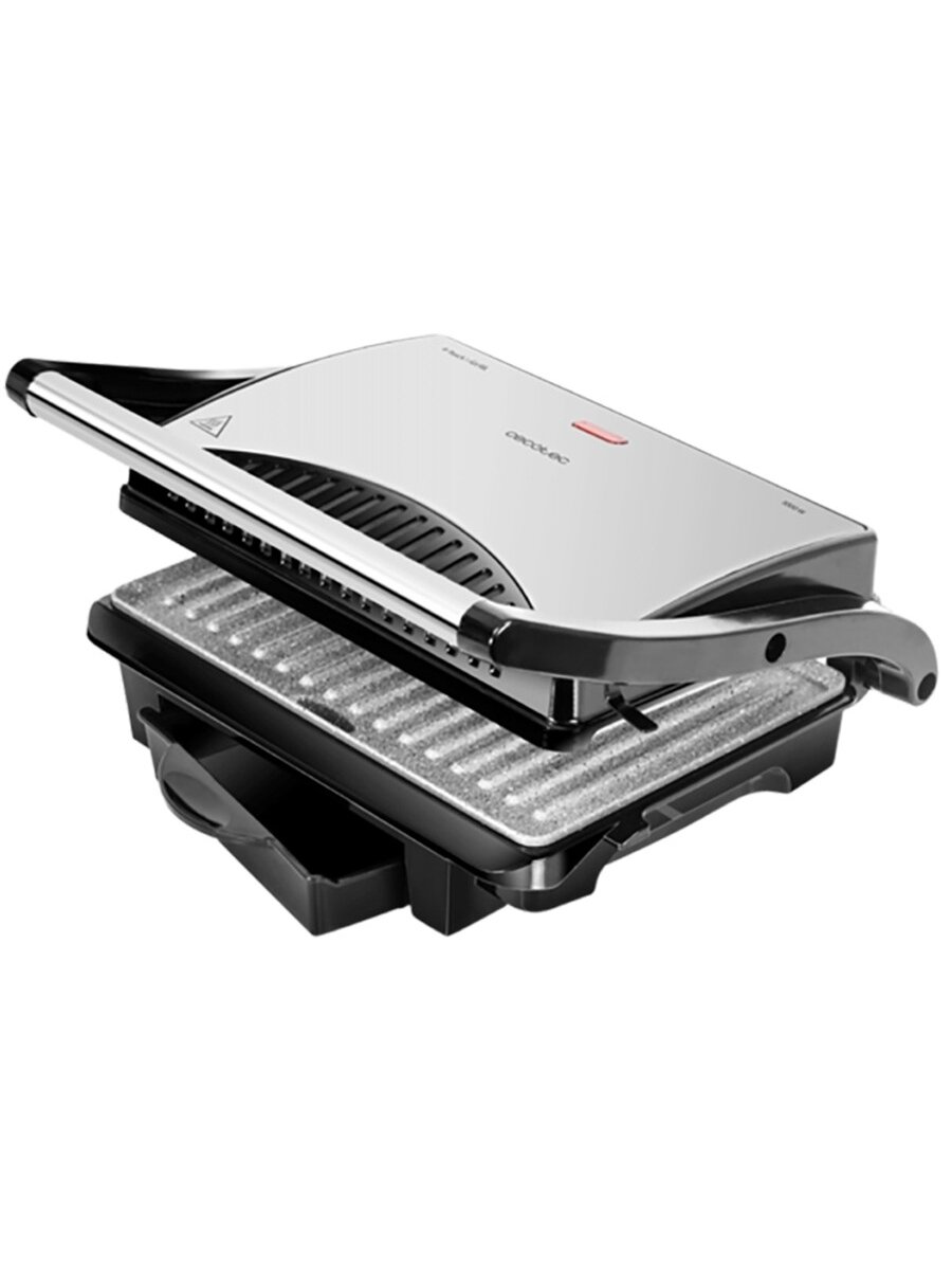 Cecotec Grill | Rock'nGrill 1000 | 1000 W | Electric Grill | Black/Stainless steel Cecotec Grill | Rock'nGrill 1000 | 1000 W | Electric Grill | Black/Stainless steel