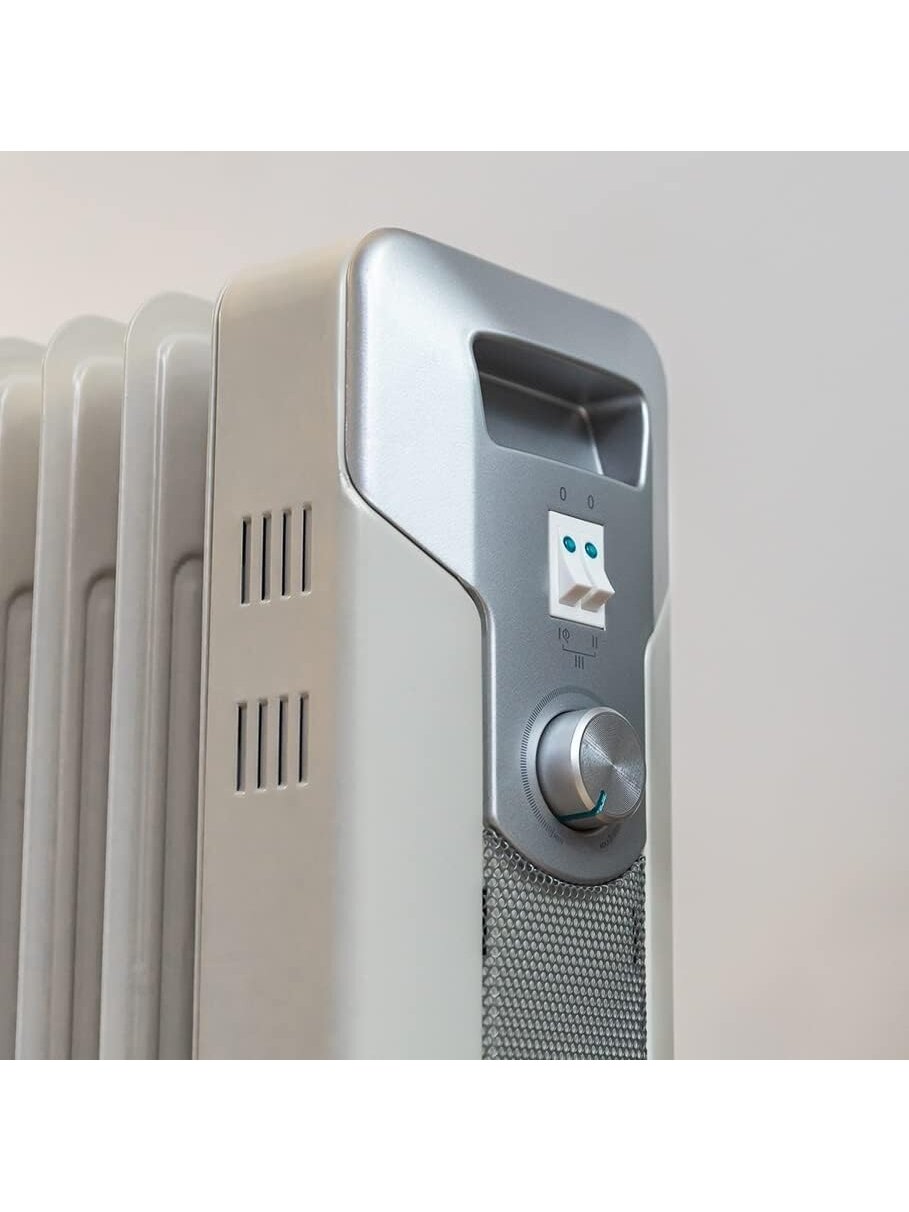 Cecotec ReadyWarm 7000 Space | Oil Radiator | 1500 W | Number of power levels 3 | Suitable for rooms up to 15 m² | White 5