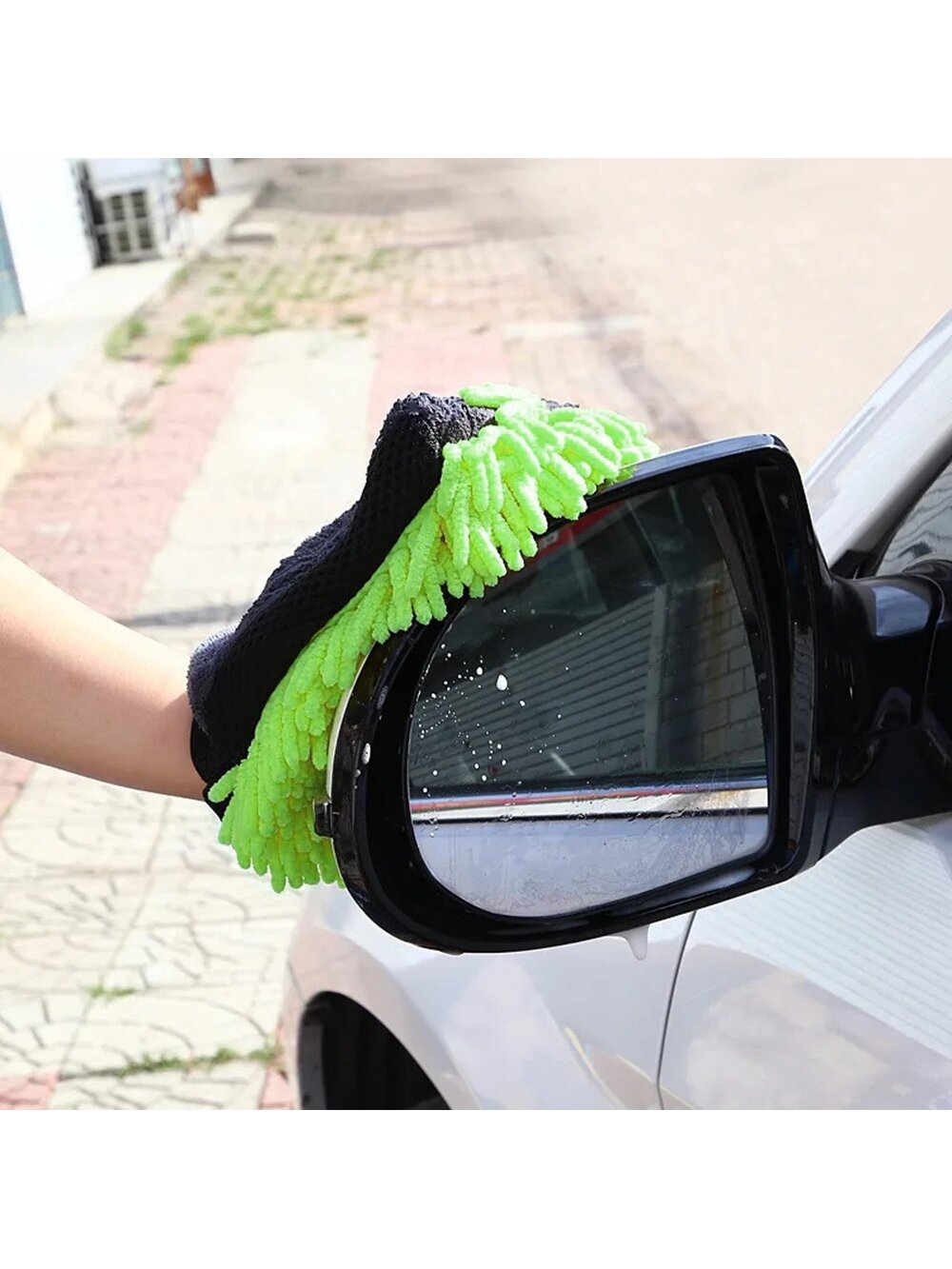 ColorWay | CW-2417 | Microfiber car wash and polish glove, double-sided 5 ColorWay | CW-2417 | Microfiber car wash and polish glove, double-sided 5