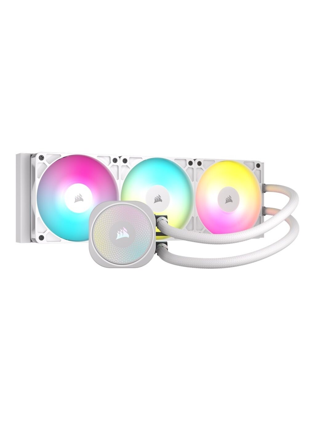 Corsair Liquid CPU Cooler | 360 RS ARGB | White
