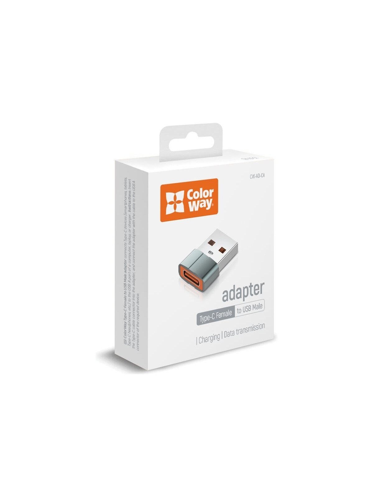 ColorWay Type-C to USB-A Adapter | CW-AD-CA ColorWay Type-C to USB-A Adapter | CW-AD-CA