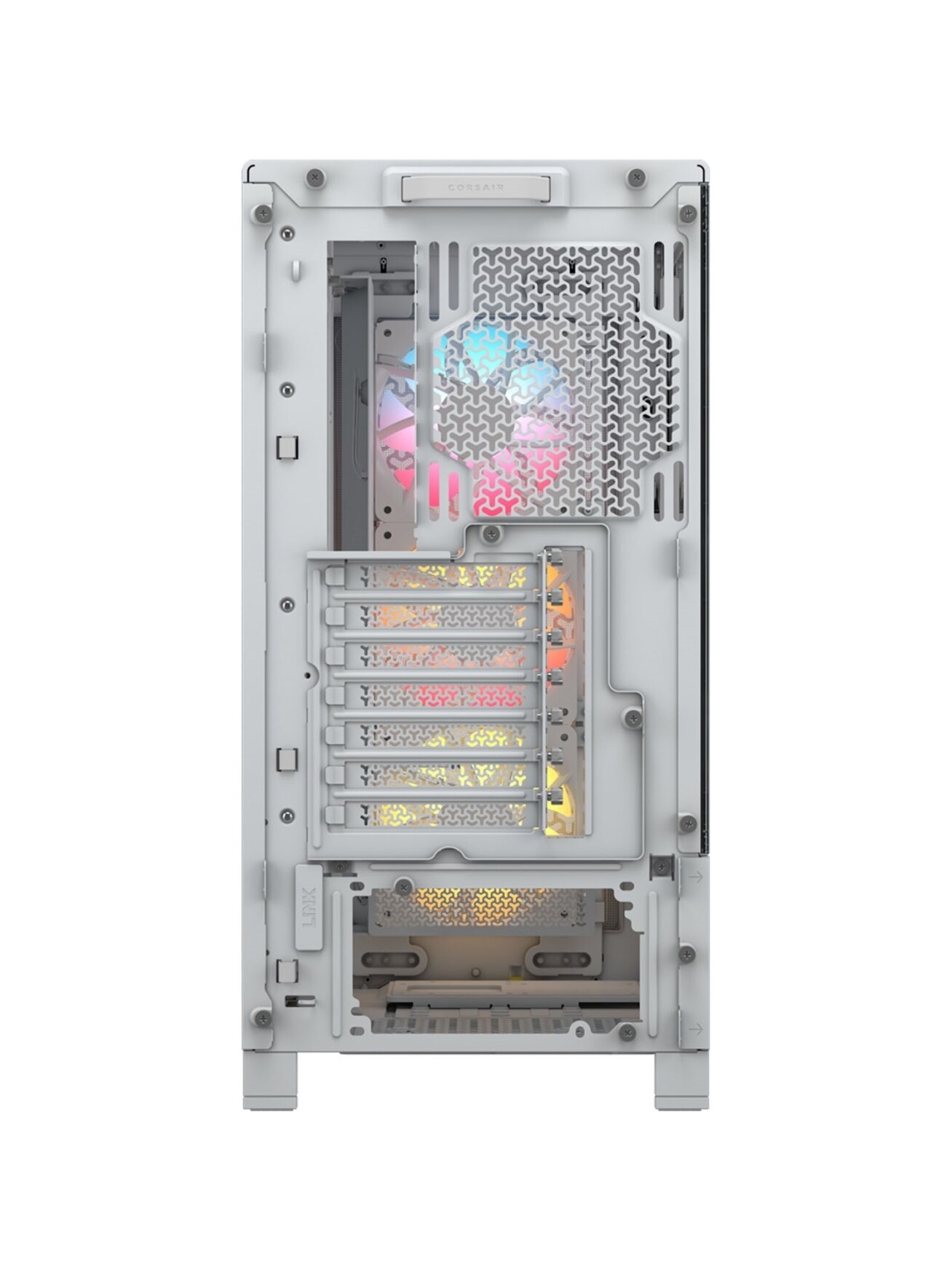 Corsair PC Case | Frame 4000D RS ARGB Modular | White | Mid-Tower 5