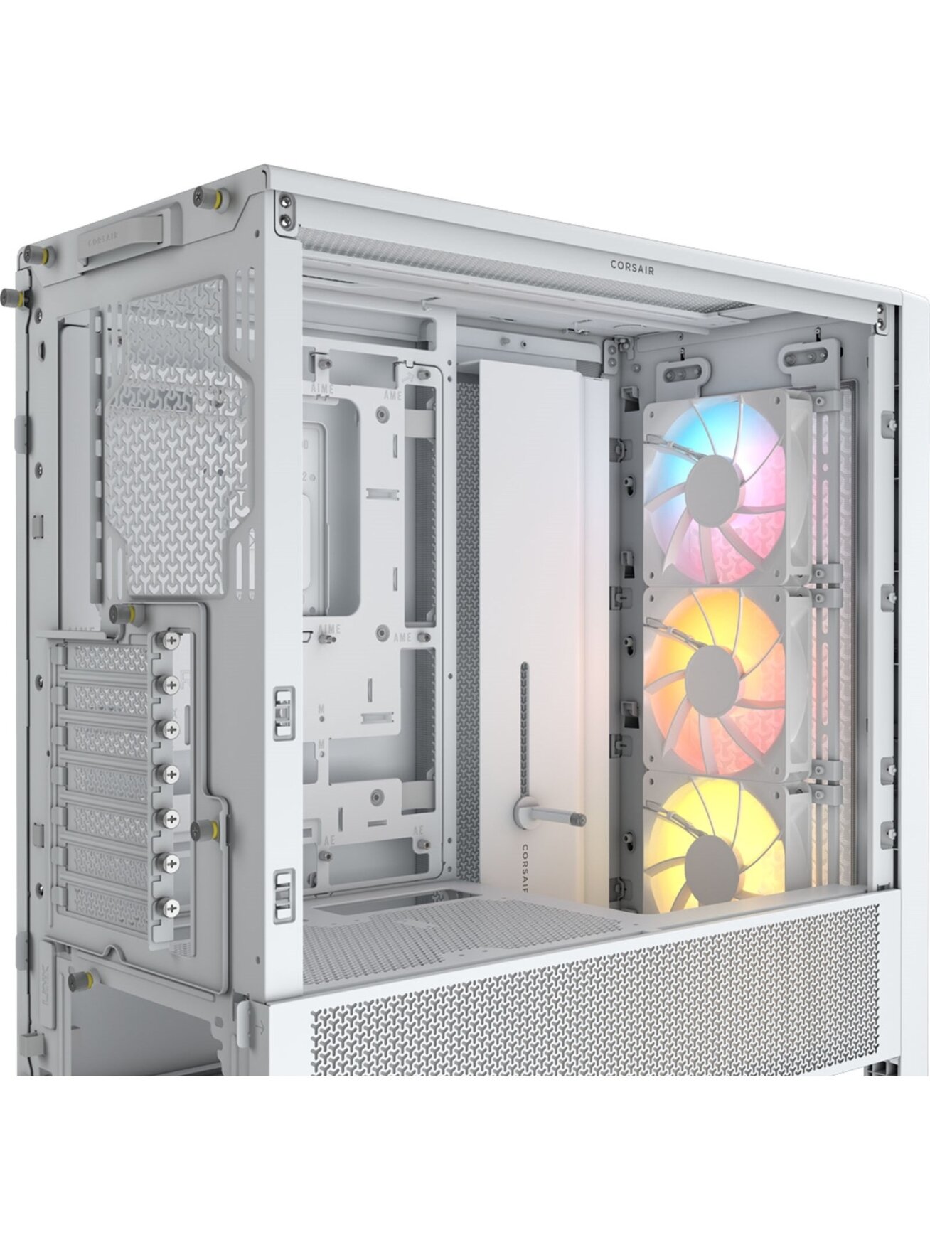 Corsair PC Case | Frame 4000D RS ARGB Modular | White | Mid-Tower 6