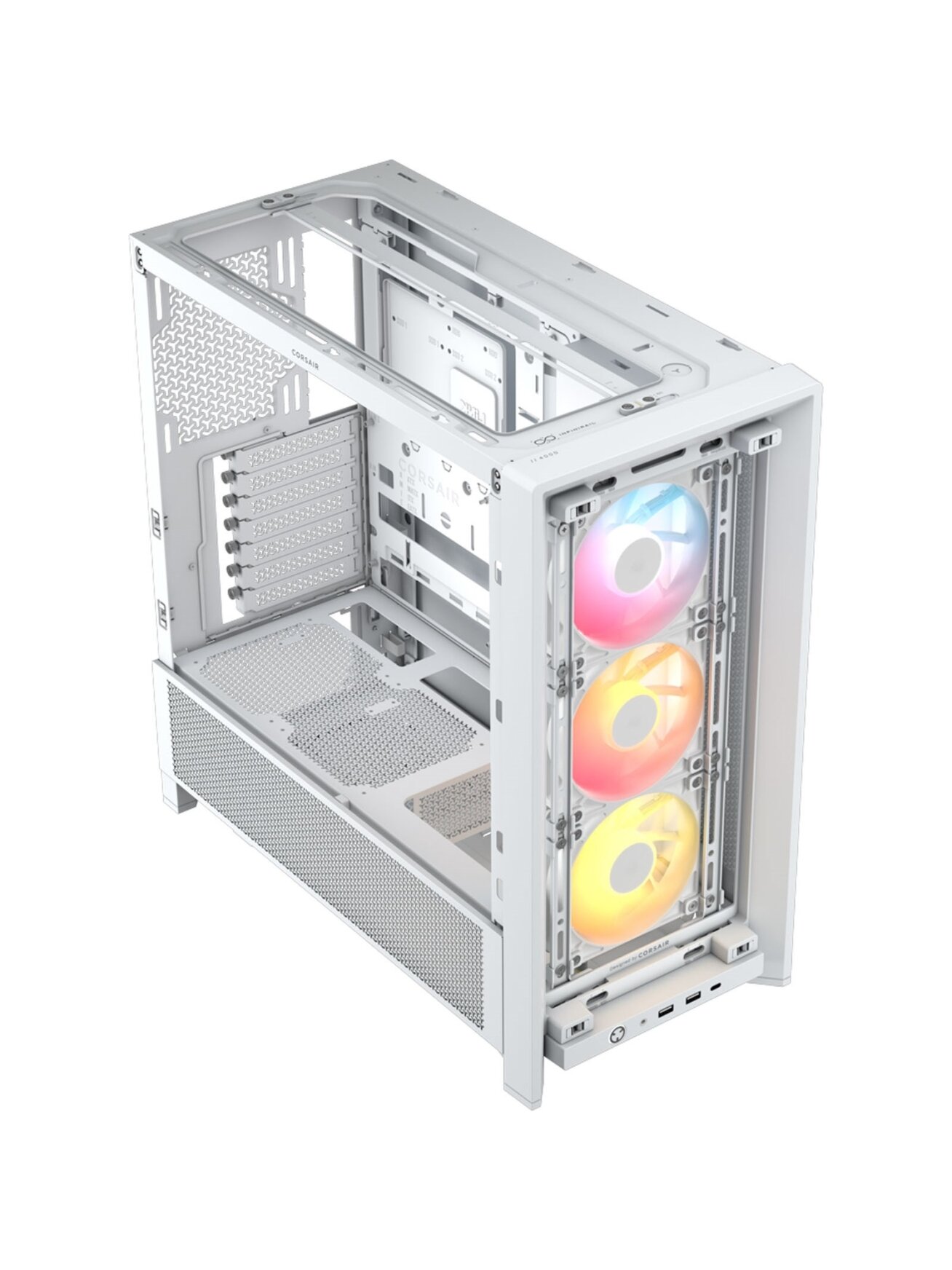 Corsair PC Case | Frame 4000D RS ARGB Modular | White | Mid-Tower 7 Corsair PC Case | Frame 4000D RS ARGB Modular | White | Mid-Tower 7