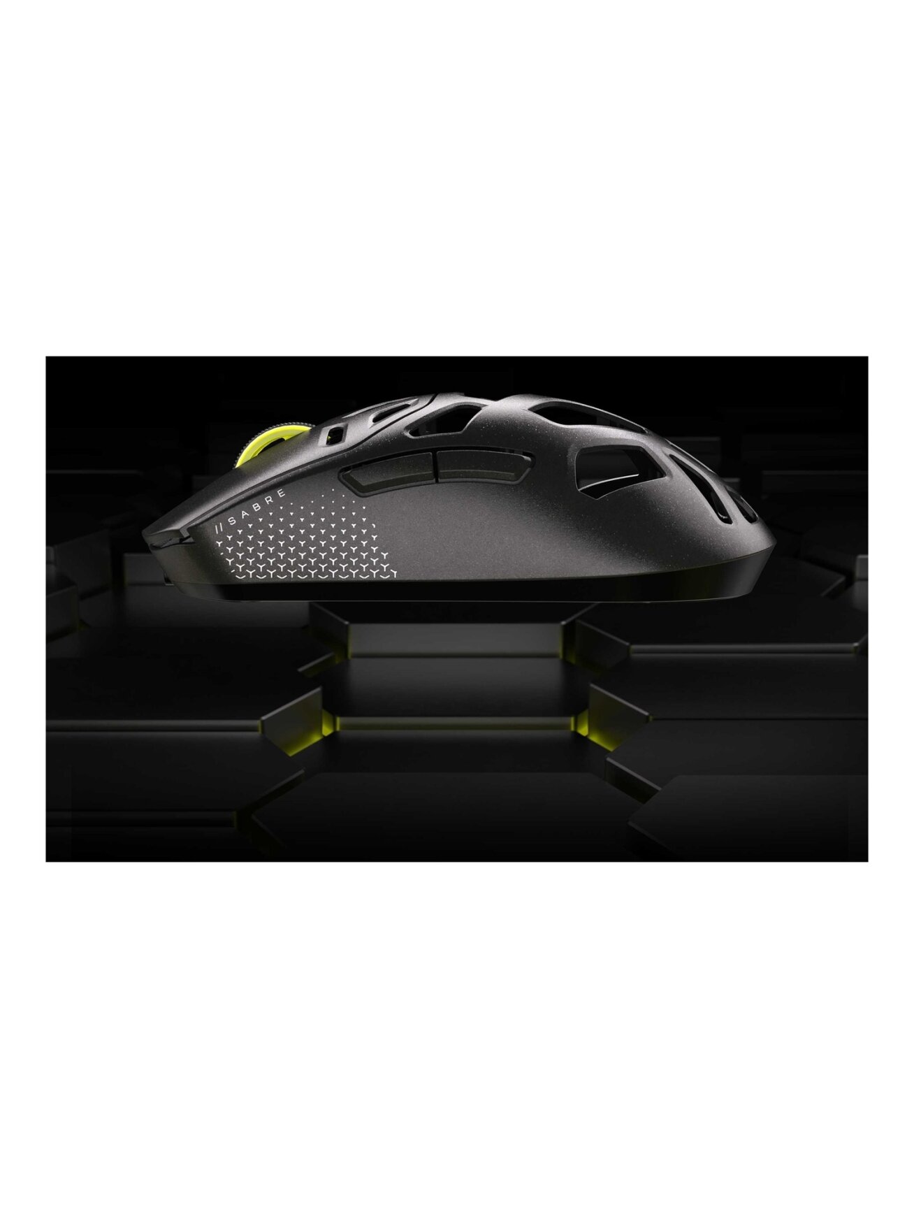Corsair SABRE V2 PRO | Gaming Mouse | Wireless/Wired | 2.4GHz, Bluetooth, USB-C | Black 7 Corsair SABRE V2 PRO | Gaming Mouse | Wireless/Wired | 2.4GHz, Bluetooth, USB-C | Black 7