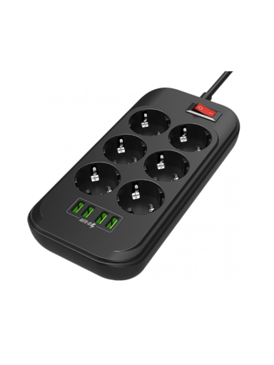 ColorWay | 10 A | Power Socket | CW-CHE64B | 17 W