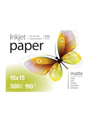 ColorWay PrintPro Photo Paper, 500 sheets | Matte | 190 g/m² | 10x15