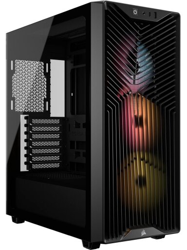 Corsair PC Case | 3200D RS | Black | Mid-Tower Corsair PC Case | 3200D RS | Black | Mid-Tower