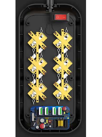 ColorWay | 10 A | Power Socket | CW-CHE64B | 17 W 4 ColorWay | 10 A | Power Socket | CW-CHE64B | 17 W 4