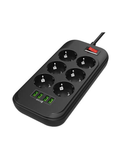 ColorWay | 10 A | Power Socket | CW-CHE64B | 17 W ColorWay | 10 A | Power Socket | CW-CHE64B | 17 W