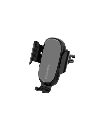 ColorWay | Air Vent Car Wireless Charger, 15W | CW-CHAW038Q-BK | 360° swivel to adjust to desired angle; Mounting in the air duct deflector of the car; Screen diagonal from 4" to 6.5" (from 7.3 cm to 9.5 cm wide) 2 ColorWay | Air Vent Car Wireless Charger, 15W | CW-CHAW038Q-BK | 360° swivel to adjust to desired angle; Mounting in the air duct deflector of the car; Screen diagonal from 4" to 6.5" (from 7.3 cm to 9.5 cm wide) 2