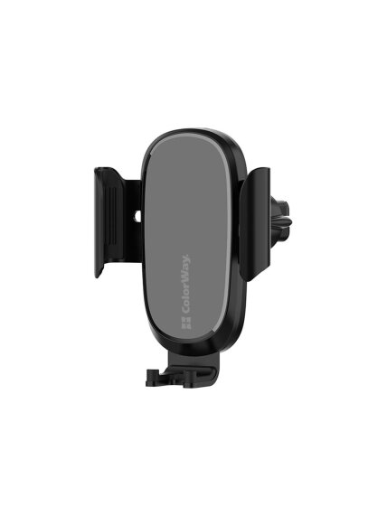 ColorWay | Air Vent Car Wireless Charger, 15W | CW-CHAW038Q-BK | 360° swivel to adjust to desired angle; Mounting in the air duct deflector of the car; Screen diagonal from 4" to 6.5" (from 7.3 cm to 9.5 cm wide) ColorWay | Air Vent Car Wireless Charger, 15W | CW-CHAW038Q-BK | 360° swivel to adjust to desired angle; Mounting in the air duct deflector of the car; Screen diagonal from 4" to 6.5" (from 7.3 cm to 9.5 cm wide)