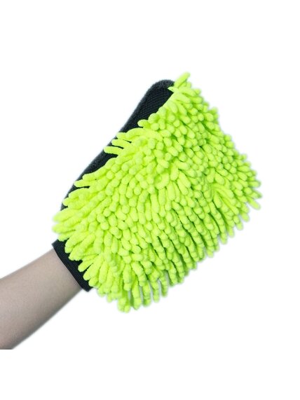 ColorWay | CW-2417 | Microfiber car wash and polish glove, double-sided 3 ColorWay | CW-2417 | Microfiber car wash and polish glove, double-sided 3