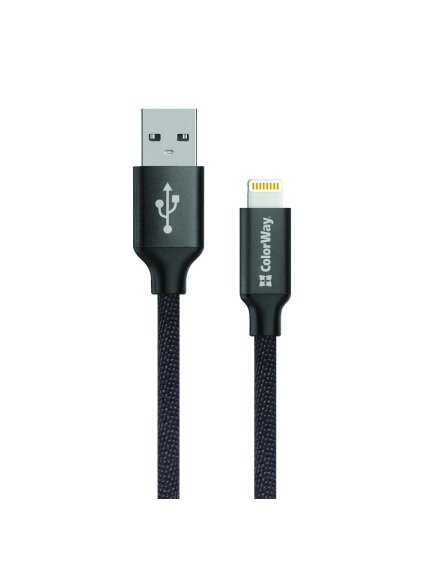 ColorWay | Data Cable | Apple Lightning | Charging cable | 2.1 A 1