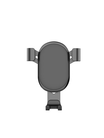 ColorWay | Metallic Gravity Holder For Smartphone | Adjustable | Clamp | Black | Fixation of the smartphone in one motion. Compact design, does not take up much space and does not obstruct the view. Soft coating, eliminates the appearance of scratches and