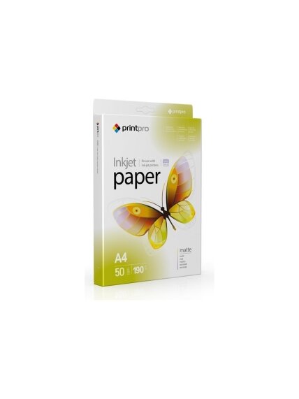 ColorWay Photo Paper, 50 sheets | Matte | 190 g/m² | A4