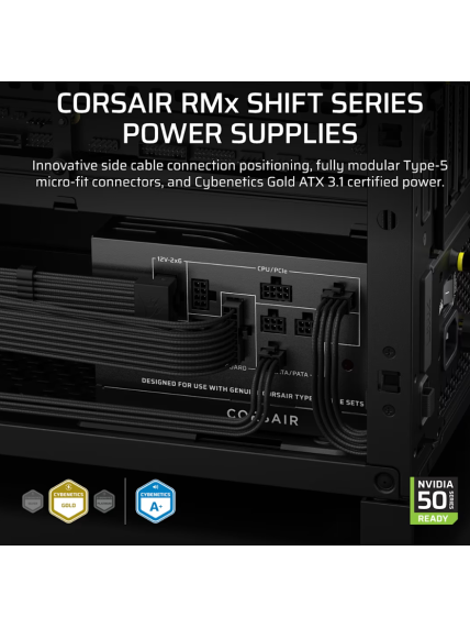 Corsair Fully Modular ATX Power Supply (EU) | RM750x SHIFT | 750 W | Black 1 Corsair Fully Modular ATX Power Supply (EU) | RM750x SHIFT | 750 W | Black 1