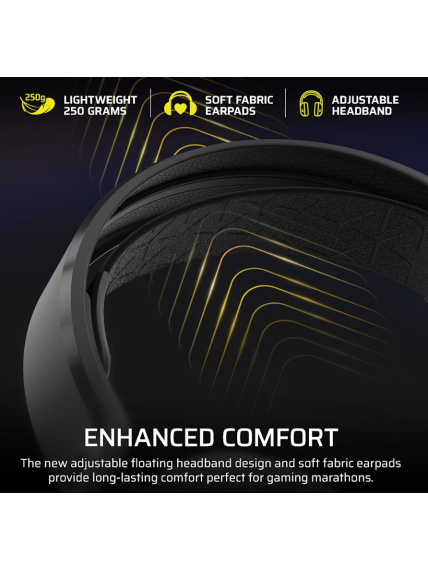 Corsair Gaming Headset | HS35 v3 | Bluetooth | Over-Ear | Microphone | Carbon | Wireless 6 Corsair Gaming Headset | HS35 v3 | Bluetooth | Over-Ear | Microphone | Carbon | Wireless 6