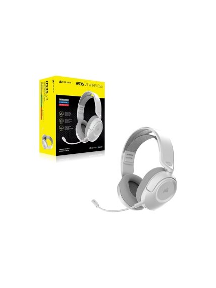 Corsair Gaming Headset | HS35 v3 | Bluetooth | Over-Ear | Microphone | Carbon | Wireless 2 Corsair Gaming Headset | HS35 v3 | Bluetooth | Over-Ear | Microphone | Carbon | Wireless 2