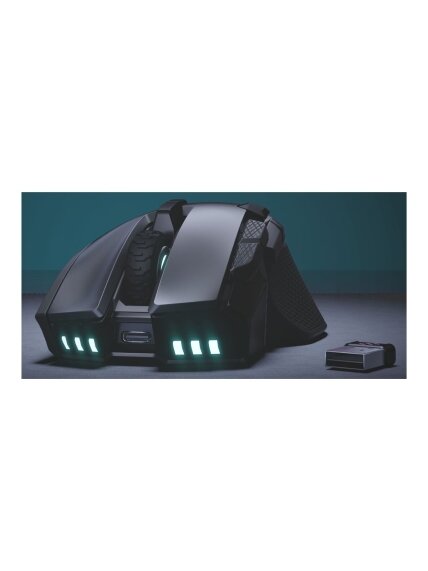 Corsair IRONCLAW SE | Gaming Mouse | Wireless/Wired | 2.4GHz, Bluetooth, USB-C | Black 2 Corsair IRONCLAW SE | Gaming Mouse | Wireless/Wired | 2.4GHz, Bluetooth, USB-C | Black 2