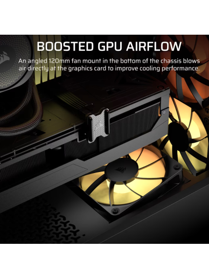 Corsair PC Case | 3200D RS ARGB | Smoke | Mid-Tower 3