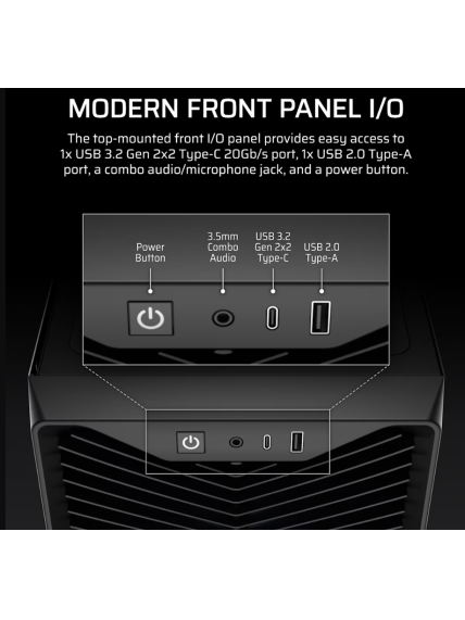 Corsair PC Case | 3200D RS | Black | Mid-Tower 7 Corsair PC Case | 3200D RS | Black | Mid-Tower 7
