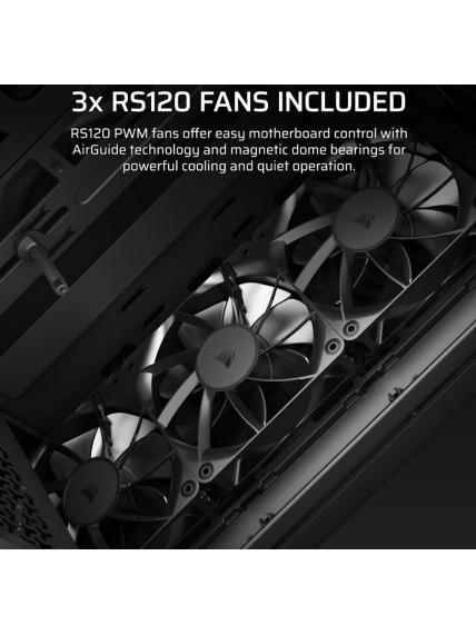 Corsair PC Case | 3200D RS | Smoke | Mid-Tower 4 Corsair PC Case | 3200D RS | Smoke | Mid-Tower 4